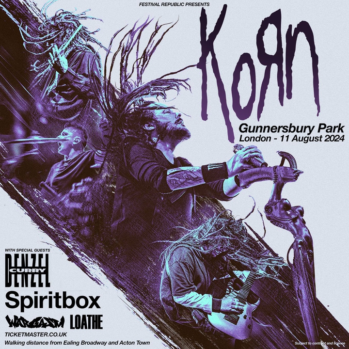 Korn Tickets UK Tour Dates  2024